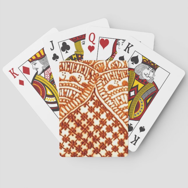 ancient ornament poker cards (Back)