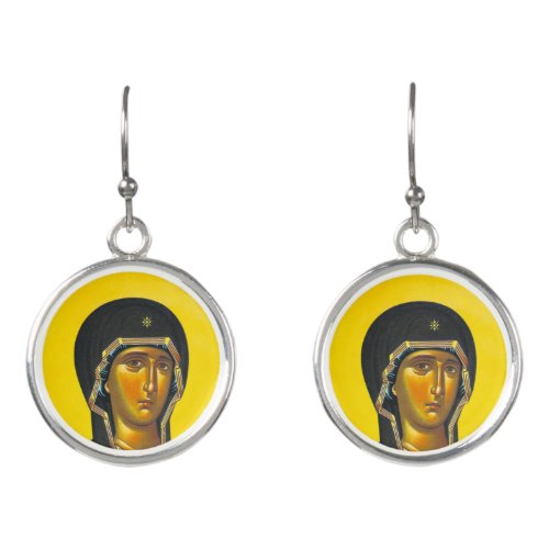 Ancient Orthodox icon Earrings