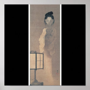 Ancient Painting of a Japanese Ghost. Poster