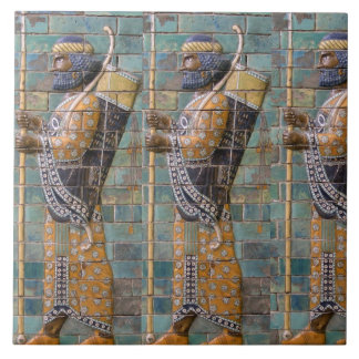 Ancient Persian Warrior  Ceramic Tile