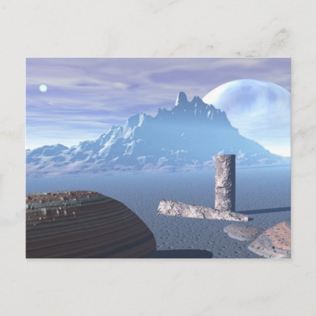 Ancient Planet Postcard (Front)