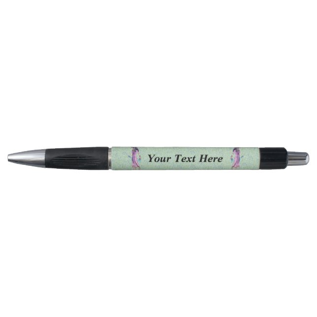 Ancient Pretty Egyptian Lady Princess in Purple Pen (Front)
