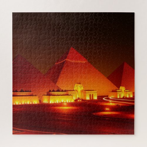 Ancient pyramids jigsaw puzzle