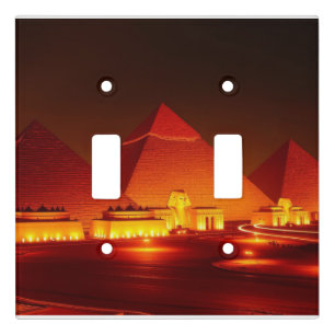 Ancient Pyramids Light Switch Cover