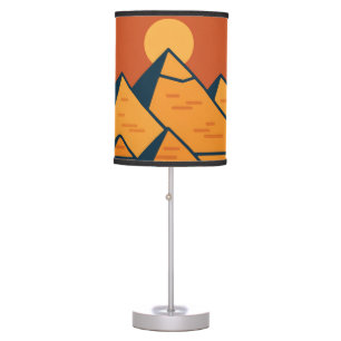Ancient Pyramids Mystique Table Lamp Art