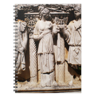 Ancient relief engravings sculptures in Turkey Notebook