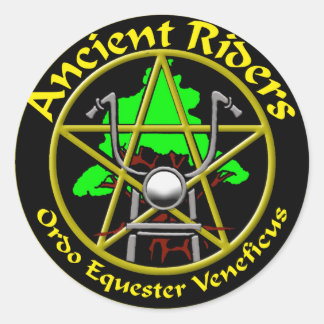 Ancient Riders 3 in. Sticker