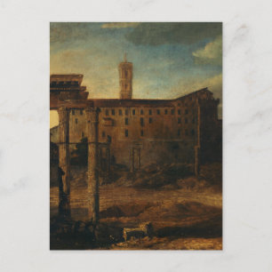Ancient Roman architecture Roman Ruins Postcard
