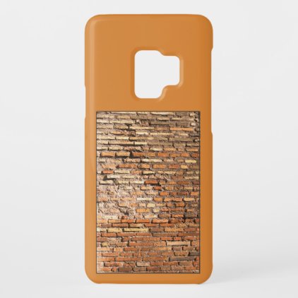 Ancient Roman brick work texture background Case-Mate Samsung Galaxy S9 Case