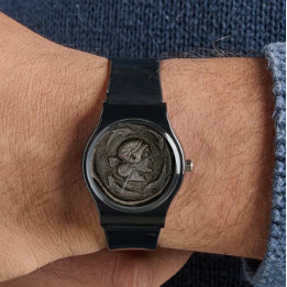 Ancient Roman Coin Dolphins Watch