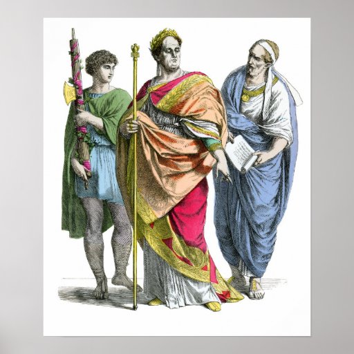 Ancient Roman Emperor Poster | Zazzle