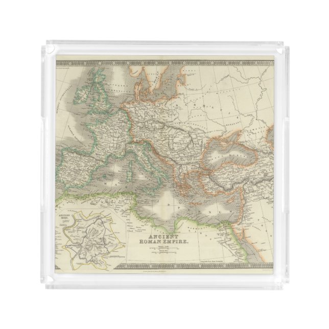 Ancient Roman Empire Acrylic Tray (Front)