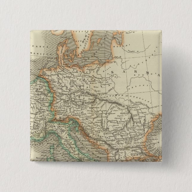 Ancient Roman Empire Button (Front)