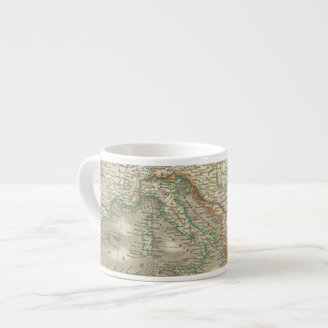 Ancient Roman Empire Espresso Cup (Front Left)