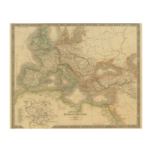 Ancient Roman Empire Wood Wall Art