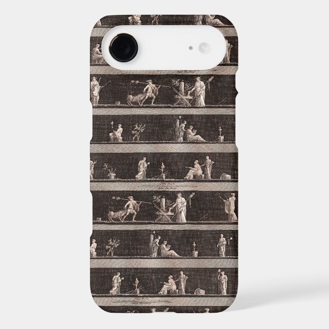 Ancient Roman Figures Classics Scholar or Teacher Case-Mate iPhone Case (Back)