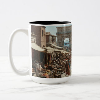 Ancient Roman & Harbor City Market Coffee Mug