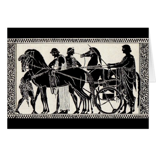 ancient Roman men and horses