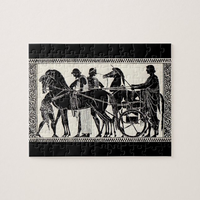 ancient Roman men and horses Jigsaw Puzzle (Horizontal)