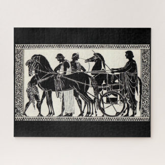 ancient Roman men and horses Jigsaw Puzzle