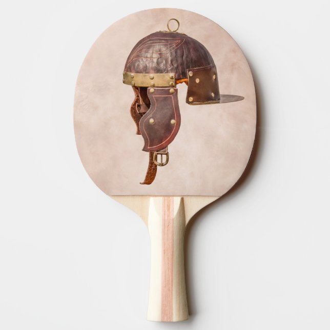 Ancient Roman military helmet Ping-Pong Paddle (Back)