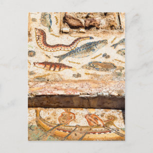 Ancient Roman Mosaic Postcard