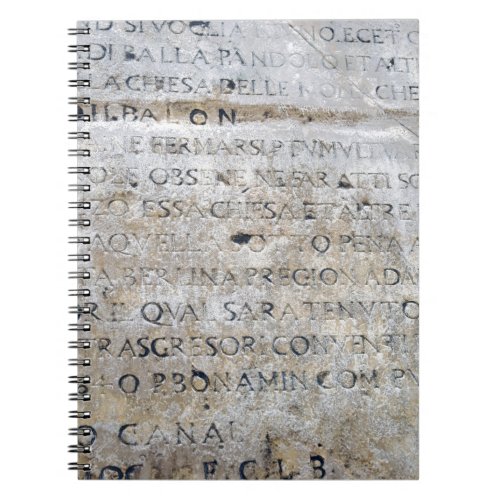 Ancient Roman Sign Notebook
