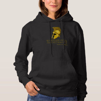 Ancient Roman Stoicism  Marcus Aurelius Quote  Phi Hoodie