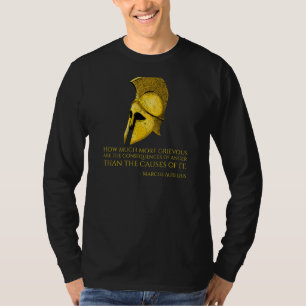 Ancient Roman Stoicism Marcus Aurelius Quote Phi T-Shirt