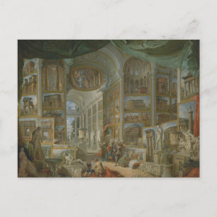 Ancient Rome by Giovanni Paolo Panini Print Postcard