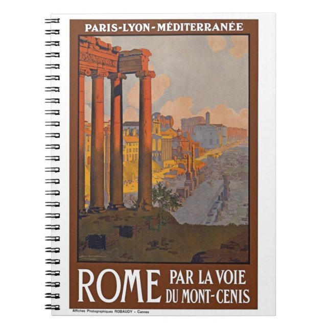 Ancient Rome French Travel Notebook (Front)