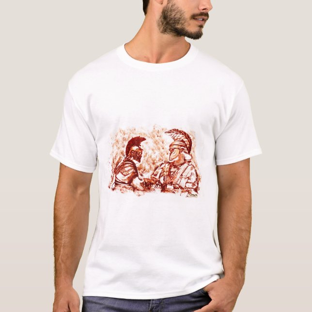 Ancient Rome soldiers T-Shirt (Front)