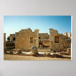 Ancient Ruin in Cyprus Poster