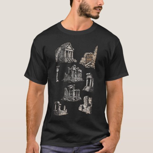 Ancient ruins and archaeological sites T_Shirt