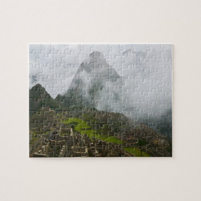 Ancient ruins of Machu Picchu with Andes Jigsaw Puzzle (Horizontal)
