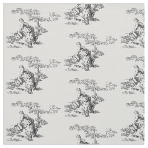 Ancient rural artwork fabric