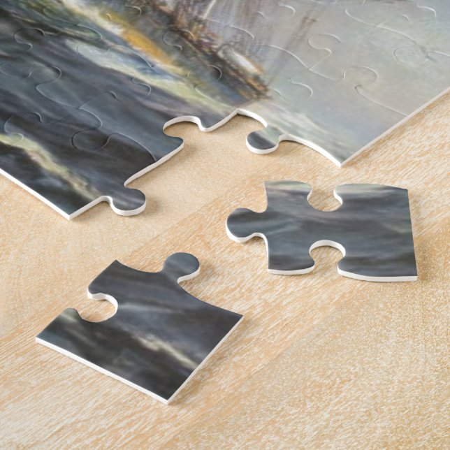 Ancient Sailing Ship Jigsaw Puzzle (Side)