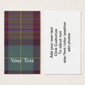 Ancient Scottish tartan (Front & Back)