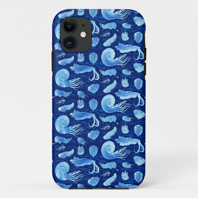 Ancient sea animals: Trilobites, Anomalocaris... Case-Mate iPhone Case (Back)