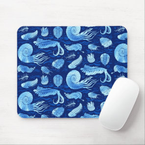 Ancient sea animals: Trilobites, Anomalocaris... Mouse Pad
