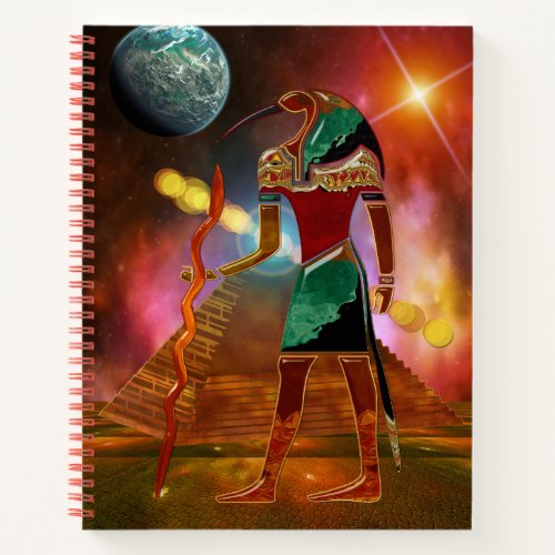 Ancient Secrets THOTH 3D Egyptian Scifi Notebook