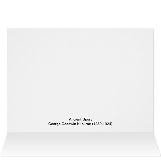 Ancient Sport by Kilburne (Inside Horizontal (Top))