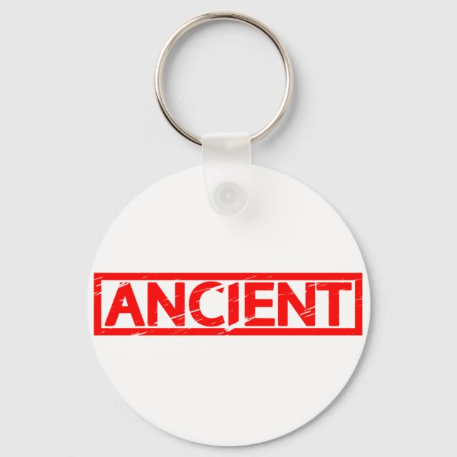 Ancient Stamp Keychain (Front)