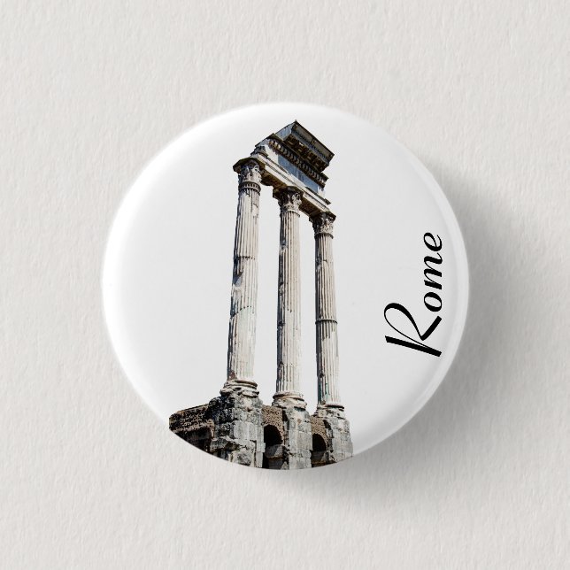 Ancient stone columns button (Front)