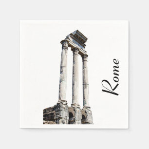 Ancient stone columns napkins