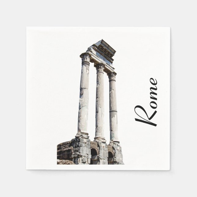 Ancient stone columns napkins (Front)