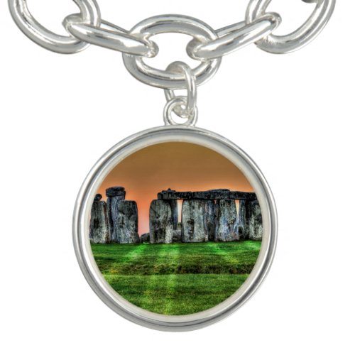 Ancient Stonehenge  Mystical Sunset Bracelet