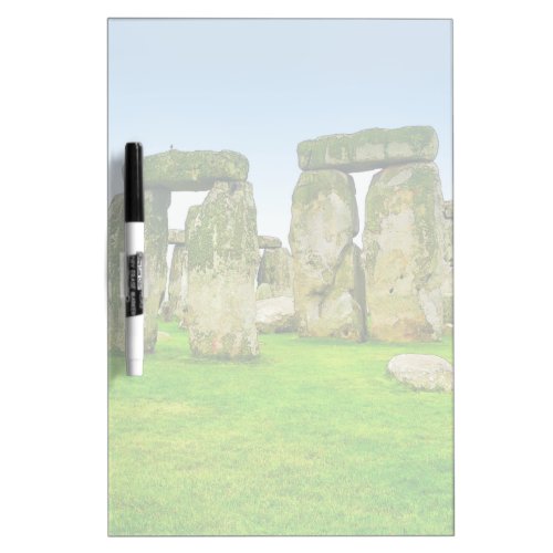 Ancient Stonehenge Standing Stones in Summer Art Dry_Erase Board