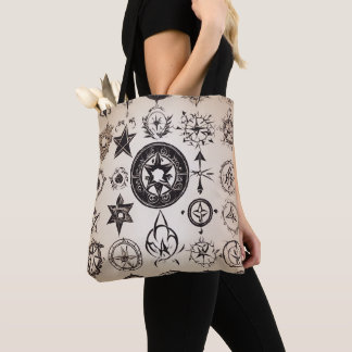 Ancient Symbology Tote Bag