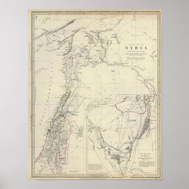 Ancient Syria to Sinai Poster (Front)